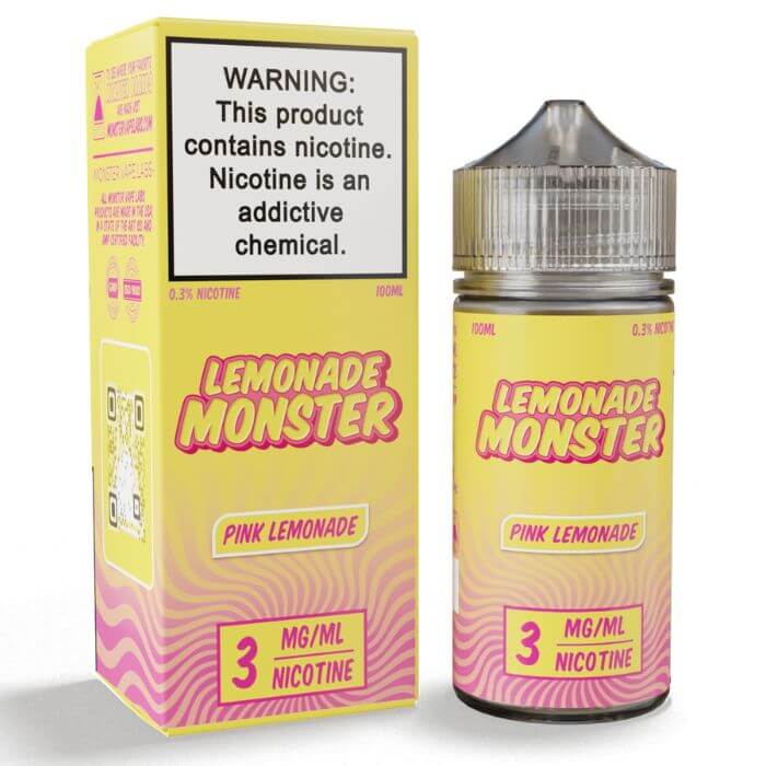 Pink Lemonade Monster TFN E-Liquid - Sweet and Tart Perfection