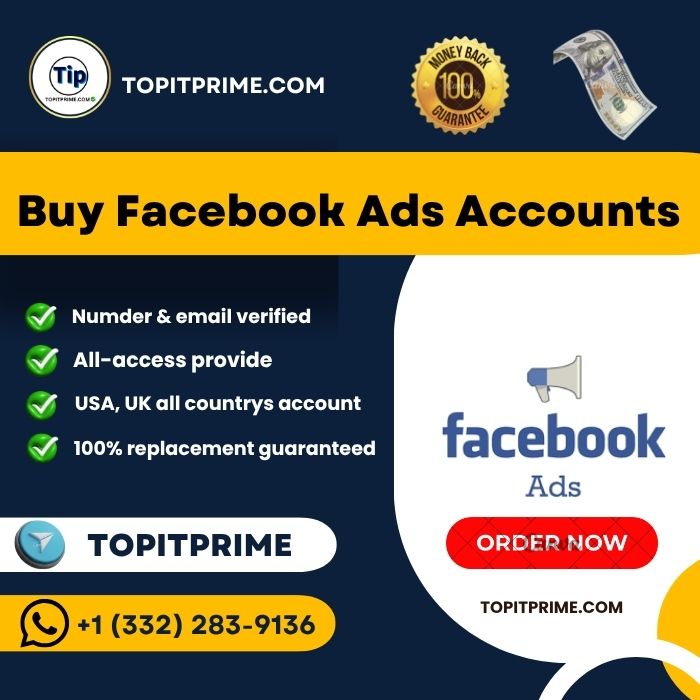 Buy Facebook Ads Accounts - 100% Safe Ads Threshold Account