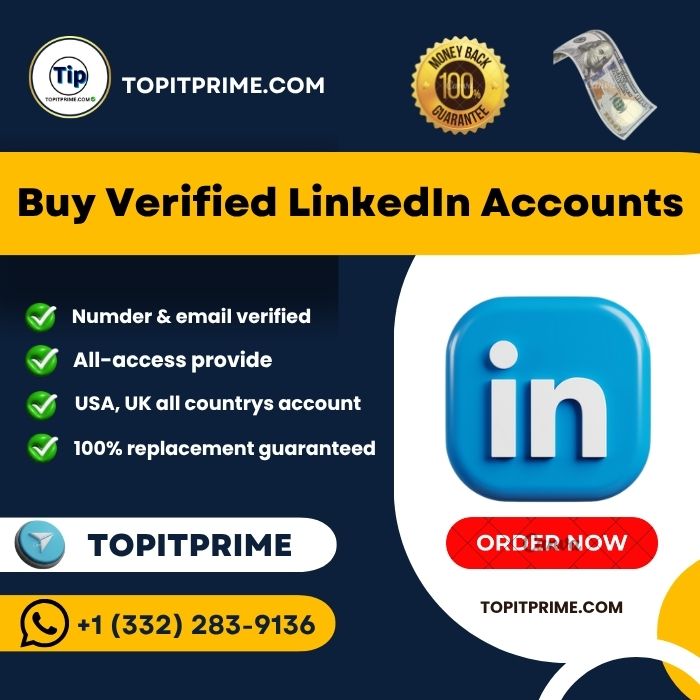 Buy LinkedIn Accounts - 100% Safe Full Verified USA Accounts