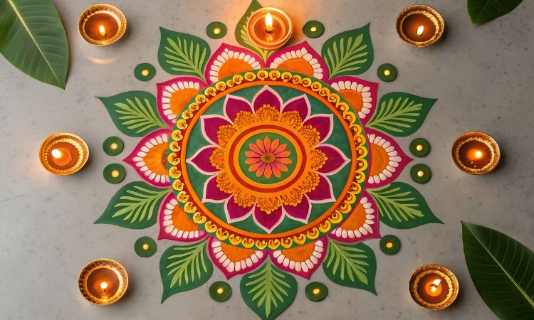 35+ Easy Rangoli Designs Ideas For Home - Simple & Latest